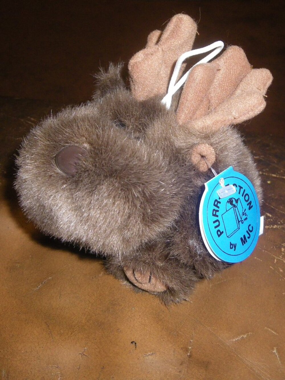 Vintage 1994 Purr-Fection by MJC Plush Stuffed Mini Moose w/ Tags